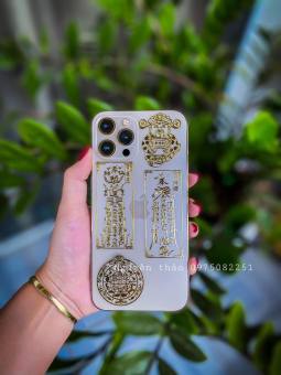 Combo 4 lá khai mở vận tụ tài giữ lộc ( KHAI VẬN + TỤ TÀI+ CHUYỂN VẬN + THẦN TÀI KHAI LỘC) dán điện thoại