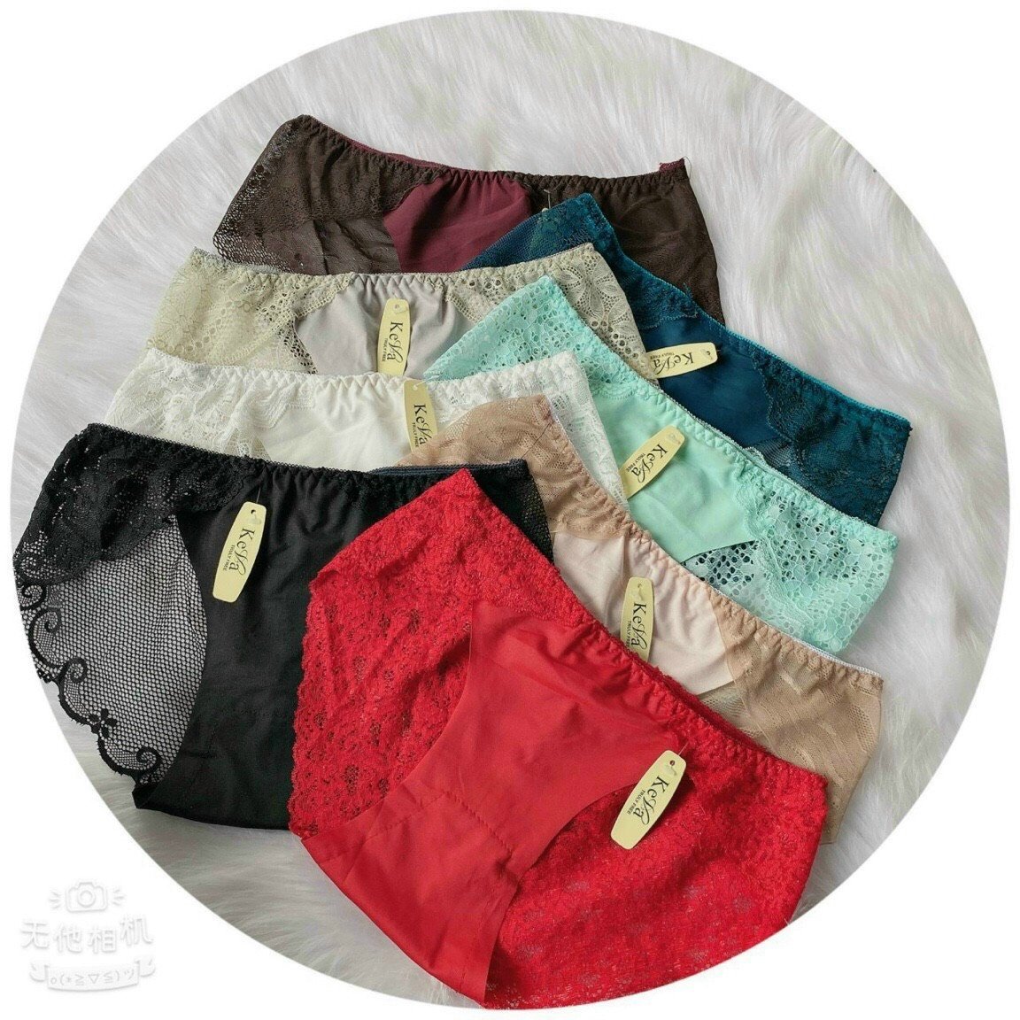 Quần lót nữ su lạnh thiết kế phối ren hai bên free size