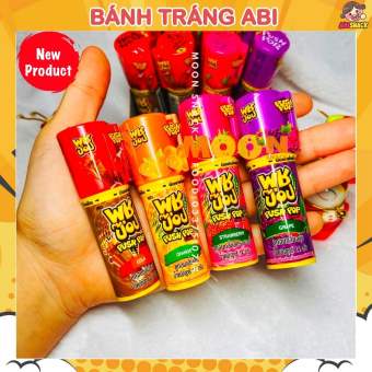 Siêu Hot Kẹo Son Thỏi Thái Lan 4 VỊ Cola-Nho-Cam- Dâu Push Pop Cây 14g