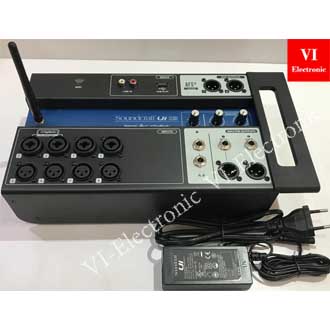 มิกเซอร์ดิจิตอล Soundcraft ui12 input 12 ช่อง ของแท้ 100% รับประกัน 1ปี บริษัทมหาจักร ราคา 13,300 บาท*ส่งฟรี