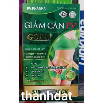 viên giảm cân pv gold lọ 60 viên phúc vinh