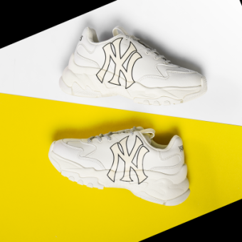 Giày Thể Thao M.L.B Đế Độn 4p Nam Nữ