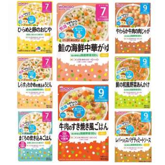 Cháo Wakodo Cho Bé Ăn Dặm -  Nhật Bản 7M-9M