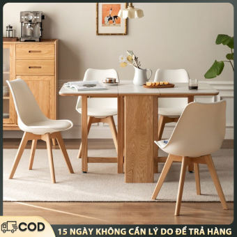 Ghế EAMES chân gỗ sồi có đệm ( HÀNG NHẬP KHẨU NGUYÊN CHIẾC)ghế nhà ghế văn phòng