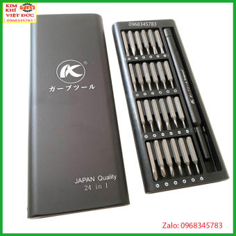 Bộ tua vít đa năng mini 24 đầu có nam châm tô vít KAPUSI