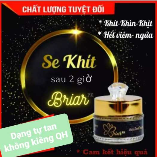 4 Viên đặt thảo mộc Briar pk se khít vùng kín hiệu quả sau 2giờ viên đặt nhỏ gọn, tự tan chảy không cần moi (che tên nhạy cảm)