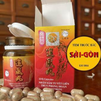 Nhân Sâm Tuyết Liên Truy Phong Hoàn 30 viên