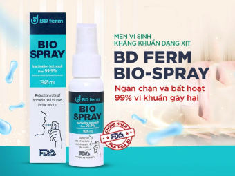 Xịt họng diệt khuẩn kháng khuẩn Bio Spray Hàn Quốc