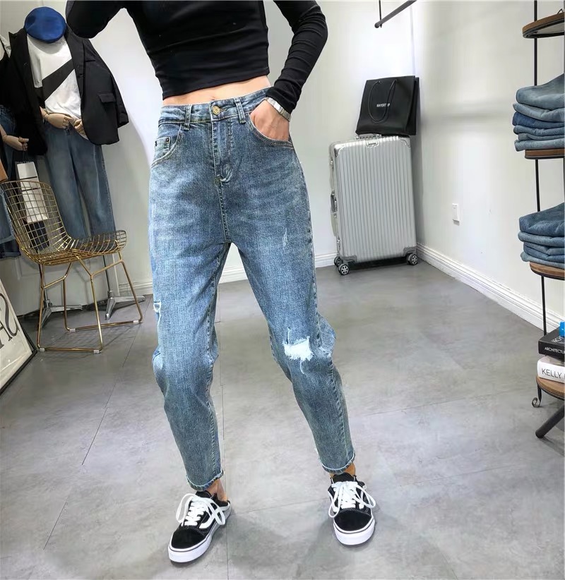 ripped jeans fat legs