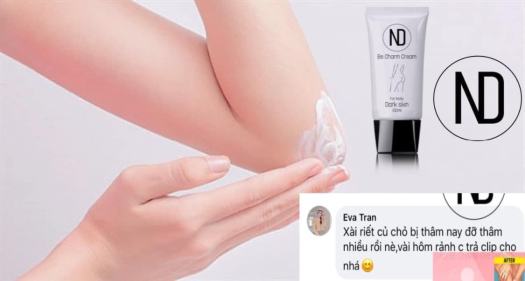 Kem xóa mờ thâm mông Be Charm đa năng cho 6 vùng da lâu năm hiệu quả - ND Be Charm Cream 6 in 1 - Tuýp 100ml tiện dụng