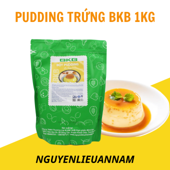 Bột pudding trứng BKB túi 1kg làm pudding thơm ngon