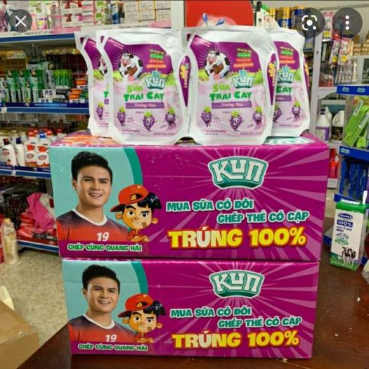 Sữa Kun trái cây đủ vị dạng túi 110ml