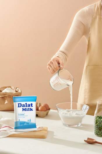 Thùng 48 bịch sữa Dalat Milk có đường/ít đường/không đường bịch 220ml