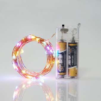 Dây Đèn Led Đom Đóm Trang Trí Chipsbling Fairy Light Dài 2M - Tặng Pin