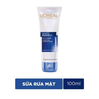 L'OREAL - SỮA RỬA MẶT DƯỠNG TRẮNG WHITE PERFECT 100ML