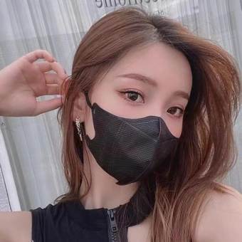 TÚI ZÍP 10  Khẩu trang 3D Mask MÀU ĐEN NAM,NỮ