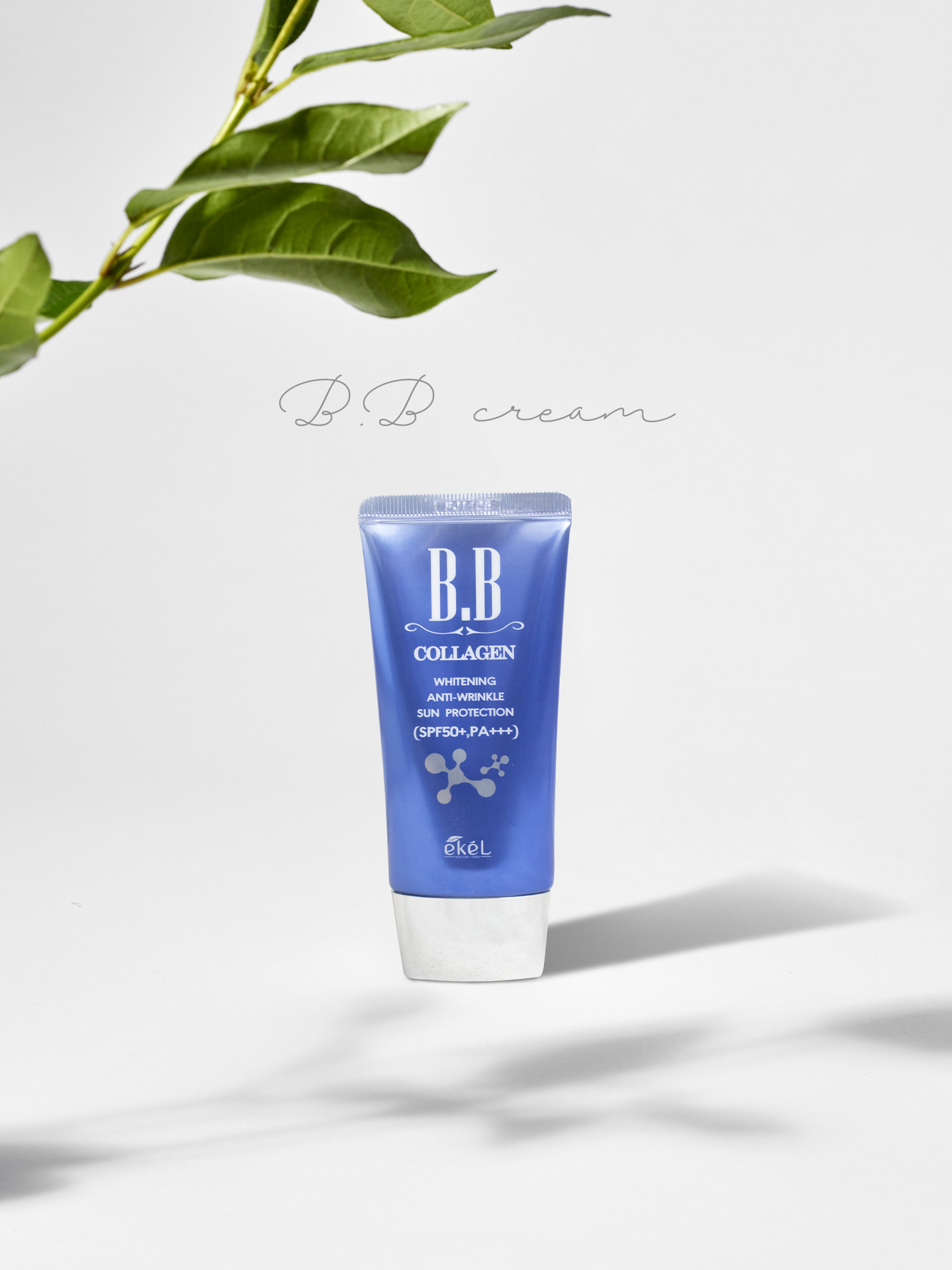 Kem Nền BB Collagen Ekel Giúp Chống Nắng ,Che Khuyết Điểm ,Dưỡng Ẩm Và Ngăn Ngừa Lão Hóa Cho Da Mặt Nhập Khẩu Hàn Quốc 50ml