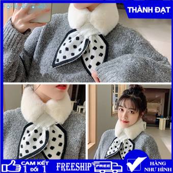 Khăn Quàng Cổ Lông Thỏ, Khăn Lông Thỏ Siêu Mịn, Siêu Dày, Khăn Lông Quàng Cổ, Khăn Choàng Cổ Bằng Lông Dày Ấm Áp, Khăn Quàng Cổ Siêu Xinh Phong Cách Nhật Bản ( GIAO MÀU NGẪU NHIÊN )