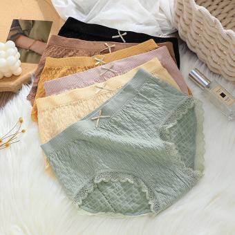 Combo 10 Quần lót nữ dệt kim cotton kháng khuẩn thoáng mát