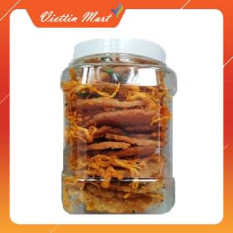1kg Cơm cháy lắc khô gà - Viettin Mart, với độ ngọt của cơm, vị beo béo của mỡ hành, vị mặn của nước mắm, cay của ớt, tất cả hòa thành 1 món ăn vặt cực hấp dẫn