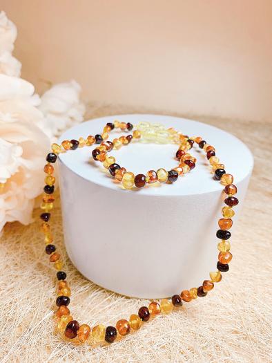 Vòng hổ phách cho bé(vòng tay và vòng cổ)