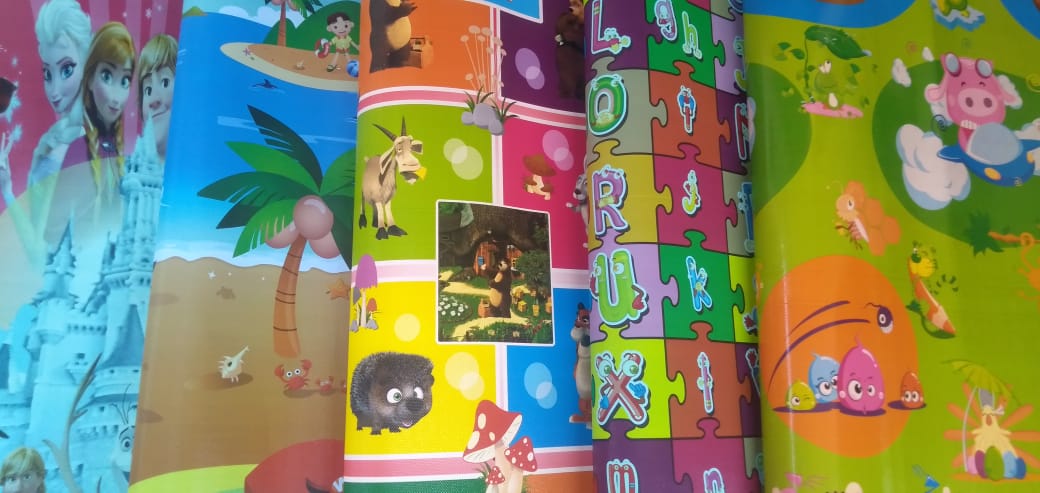 COD karpet ukuran 2 METERAN karpet spons plastik lantai tikar karakter 180x120 - Lain Lain /lebar lebih tebal 200x120 terlaris terbaru