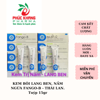 KEM BÔI LANG BEN, NẤM NGỨA FANGO-B - THÁI LAN. Tuýp 15gr