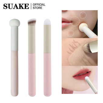 SUAKE 3 Chiếc Cọ Che Khuyết Điểm Đầu Mút Bộ Cọ Trang Điểm Cọ Che Khuyết Điểm Phấn Mắt Môi Dụng Cụ Làm Đẹp Trang Điểm