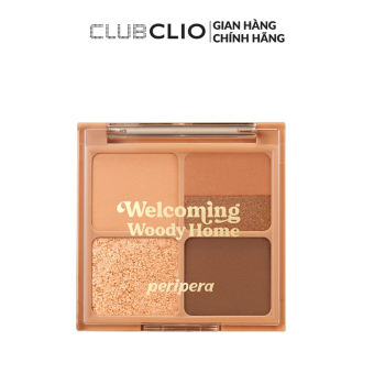 Bảng Phấn Mắt Nhũ PERIPERA INK POCKET SHADOW PALETTE (8g)