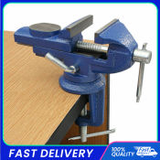 Swivel Table Clamp Vise with Anvil - Trending Clamps