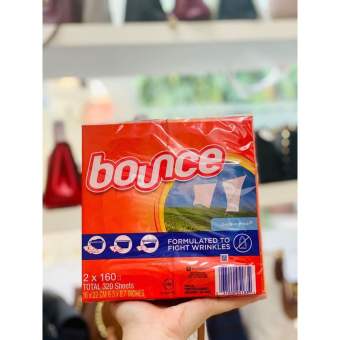 Giấy thơm quần áo  Bounce Mỹ 320 tờ