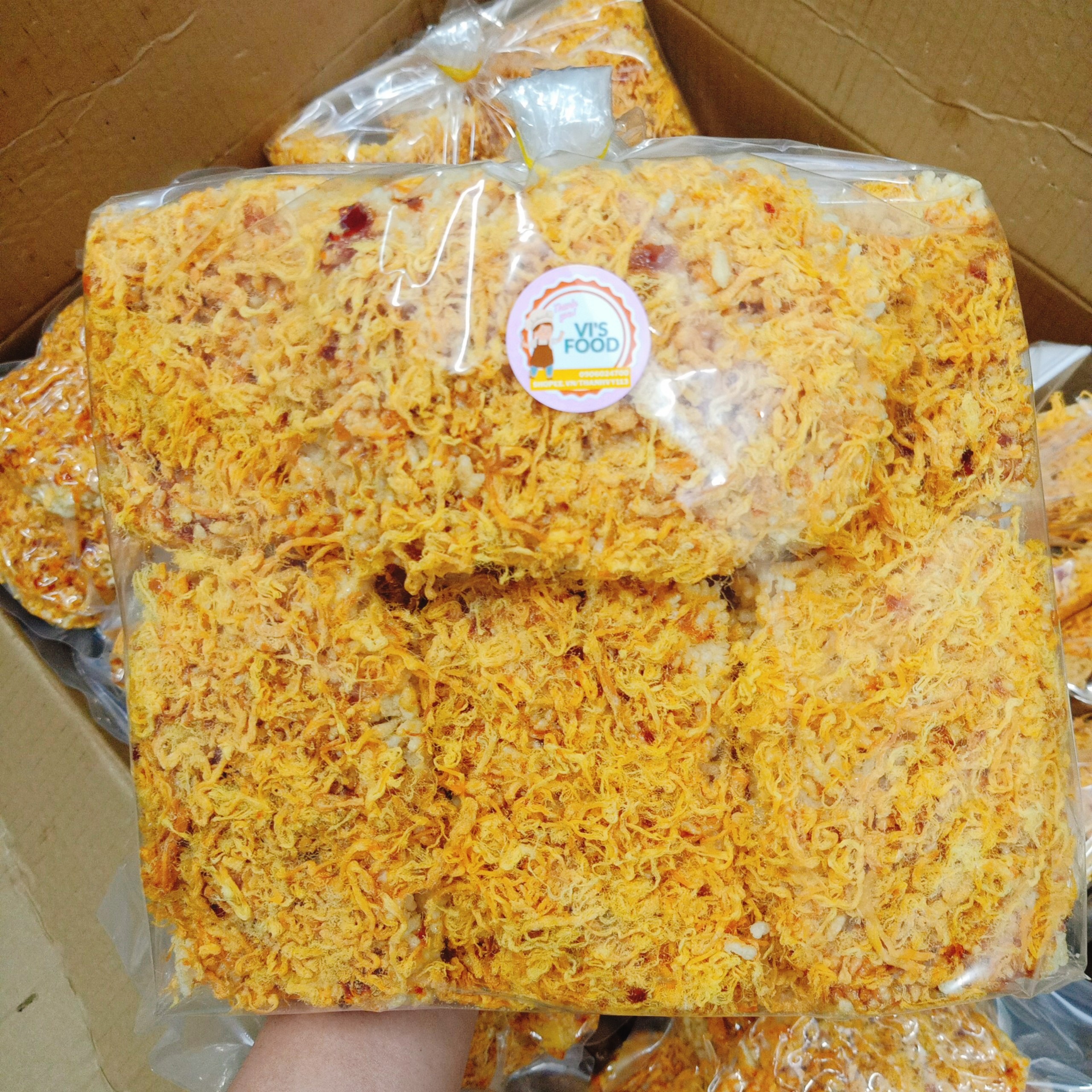💟cơm cháy siêu chà bông vị ngọt ngọt 500gr💟