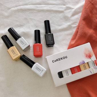Set cọ nét vẽ ɡel 5 màu cơ bản Coke.kou - dụng cụ nail