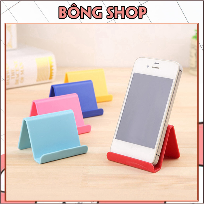Kệ, giá đỡ điện thoại để bàn hình chữ v