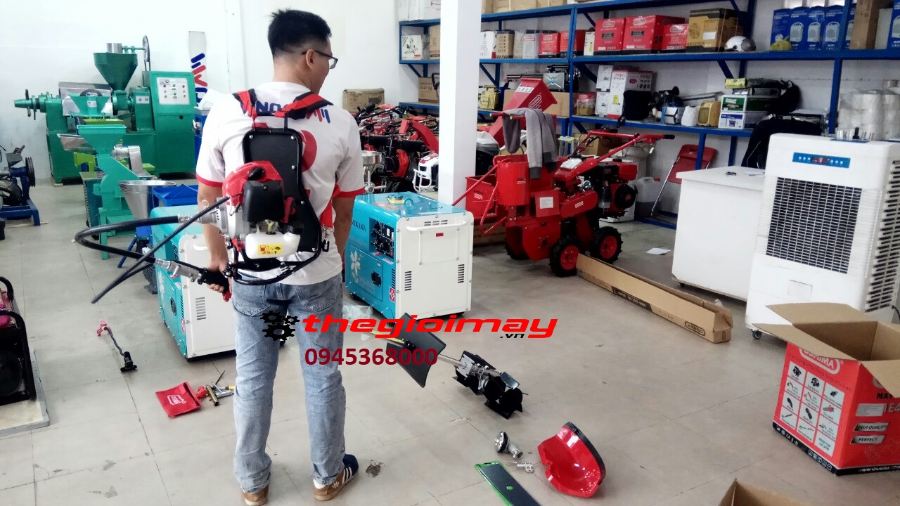 Máy xạc cỏ oshima 1e44f