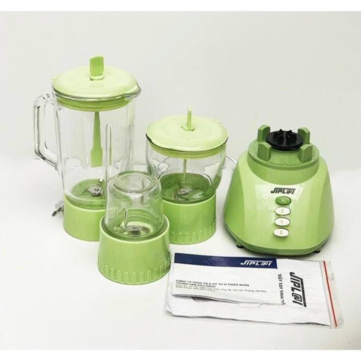 (SĂN DEAL KHỦNG) Máy Xay Sinh Tố JIPLAI JL-889, Công Suất Lớn, Lưỡi Dao Sắc Bén- 3 Cối - Xay Café, Xay Thịt Đa Năng, Tiện Dụng, Nhanh Chóng - Máy Khỏe - Bền - Hàng Chất Lượng Cao, BH 12 THÁNG