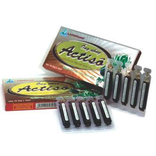Hộp ống uống Atisô 10ml x 10 ống (Ghi - Đỏ)|Siêu thị trực tuyến 247