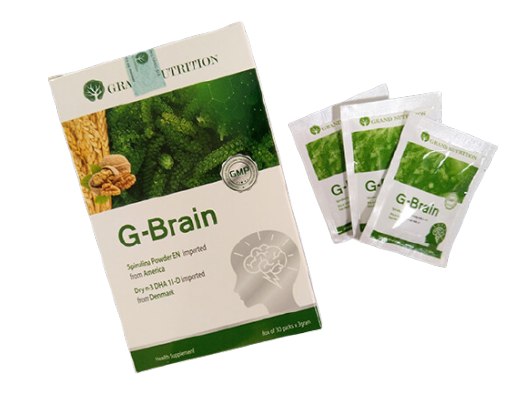 Cốm G-Brain cho bé thông minh, phát triển trí não toàn diện, tăng cường sức đề kháng