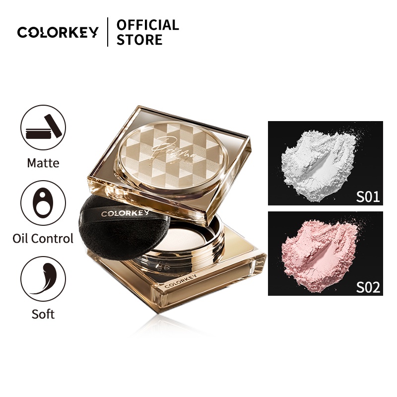 Colorkey trang điểm mặt kiểm soát dầu chống mồ hôi làm sáng mờ 8.3g