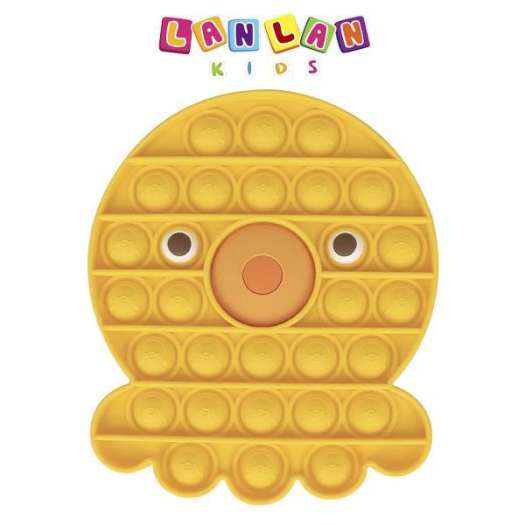 Đồ chơi bóp bong bóng Pop it giảm căng thẳng bằng silicon nhiều kiểu dáng độc đáo slime cho bé LANLAN KIDS