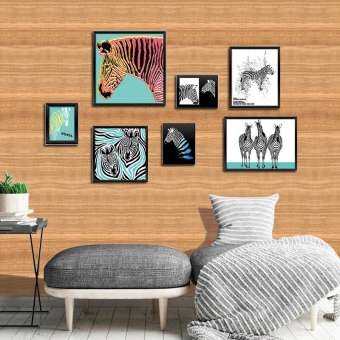 5 mét giấy dán tường trang trí nhà cửa phòng khách phòng ngủ Vân gỗ xoài - Decal dán tường - Sticker - Hình dán