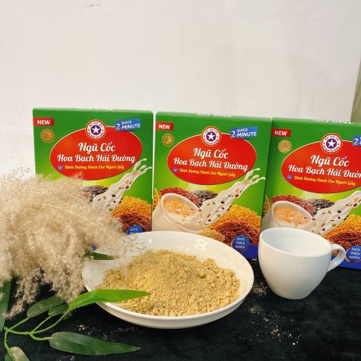 Combo 2 Hộp Bột Ngũ Cốc Tăng Cân Hoa Bạch Hải Đường