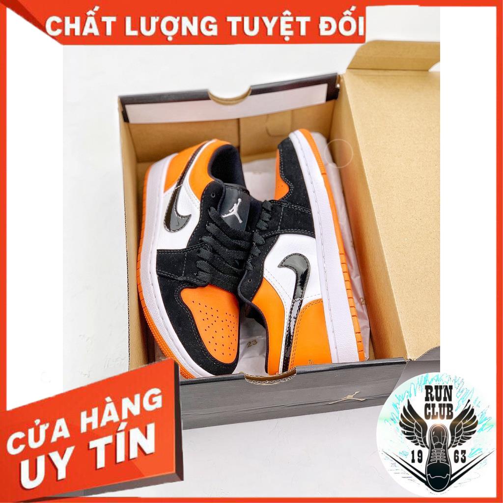 [VIDEO ẢNH THẬT+HỘP BẢO VỆ+FREESHIP] giầy thể thao Air Jordan 1 low cổ thấp cam thời trang nam nữ