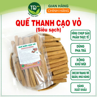Quế thanh (quế điếu) cạo vỏ Yên Bái chính hiệu, dùng pha trà, xông nhà, khử mùi, decor quán hàng I Kho Thảo Dược 24h