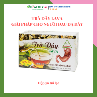 Trà Dây Lava Hộp 30 Túi Lọc Hỗ Trợ Đau Dạ Dày, Nhiễm Khuẩn HP Healthy 247