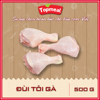 HCM - Đùi tỏi gà (500g) - Thích hợp với các món nướng, sốt cà chua, rô-ti, rim, chiên, kho, bó xôi - [Giao nhanh TPHCM]