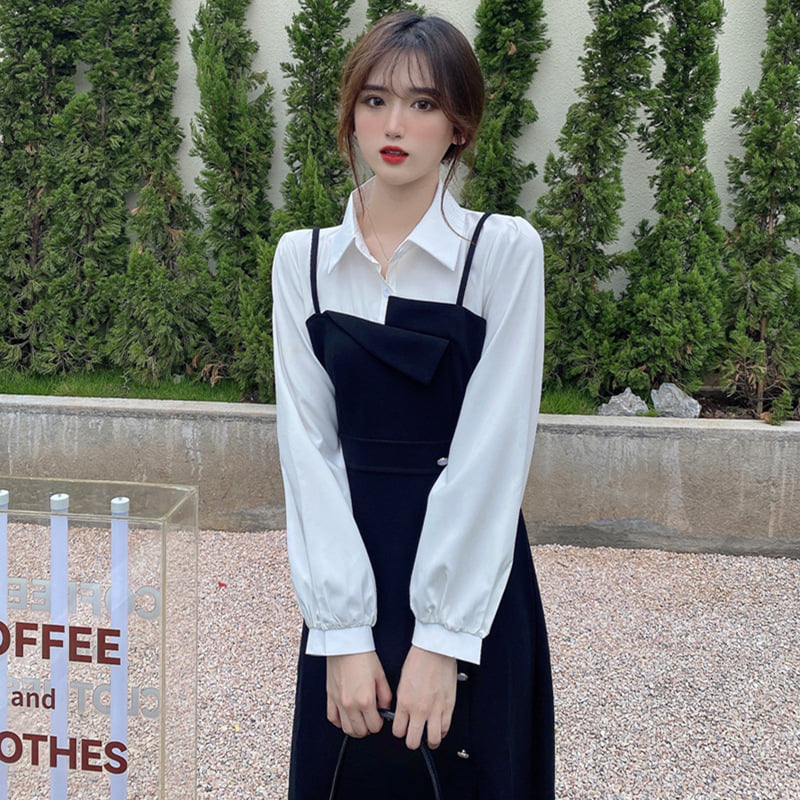 Váy lụa chiffon nabi - co dãn - thoáng mát - thấm hut mồ hôi