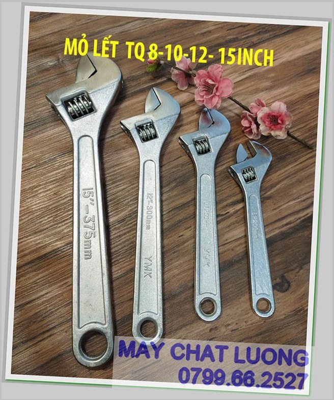 Mỏ lết các loại- 8 – 10 – 12 – 15 inch