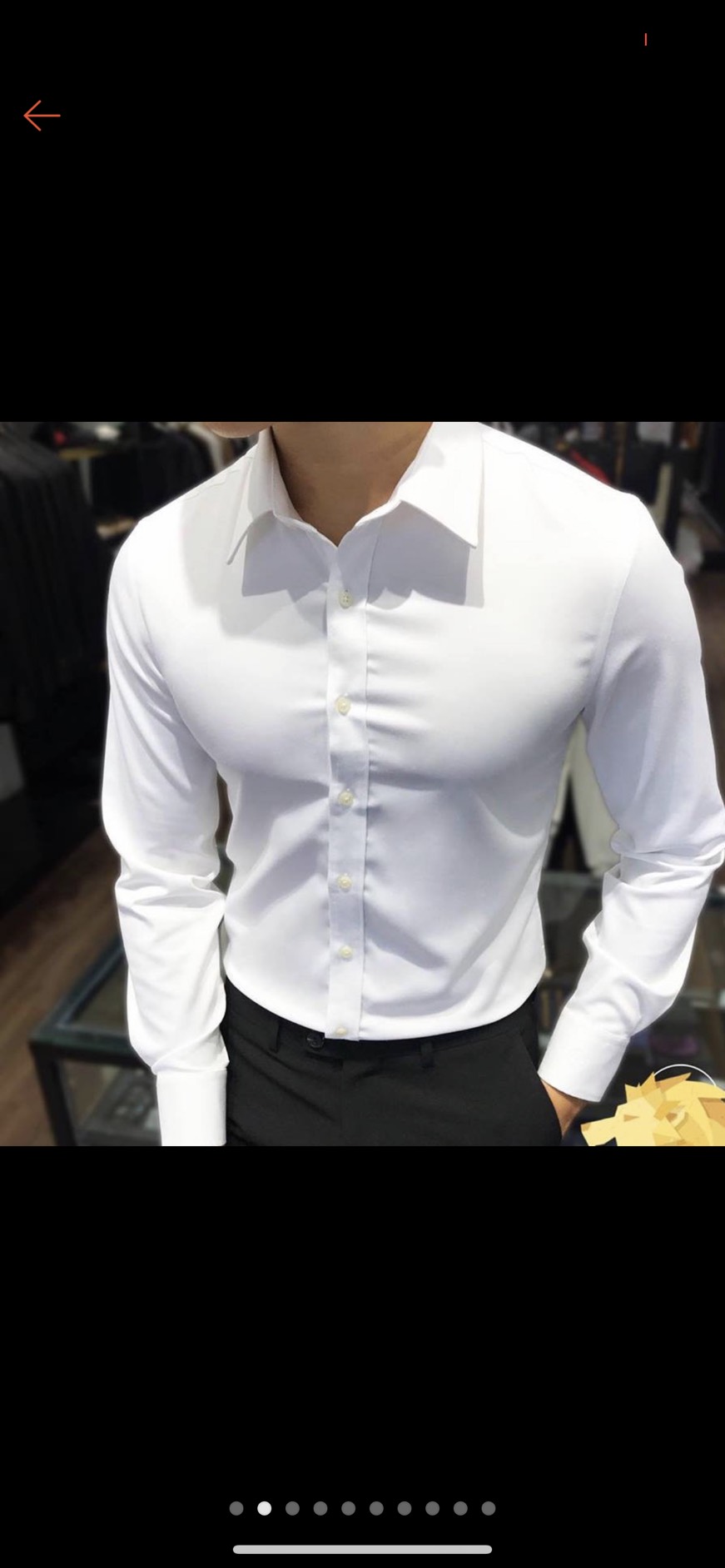 Áo sơ mi nam trắng nhungcongso85