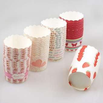 LY cupcake giấy cứng cỡ lớn 6cm